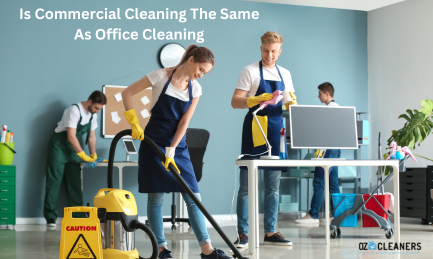 Is Commercial Cleaning The Same As Office Cleaning