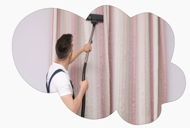 Curtains cleaning