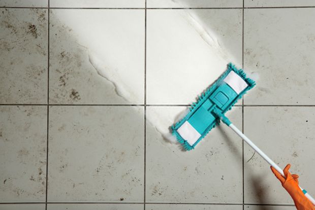 Clean your floor tiles